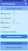 Password Generator ภาพหน้าจอ 1