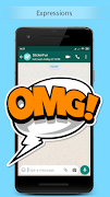 Expression Stickers اسکرین شاٹ 3
