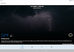 برنامه‌نما SimpleWeather عکس از صفحه