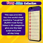 Funny Jokes Collection syot layar 2