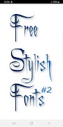 Stylish Fonts #2 poster