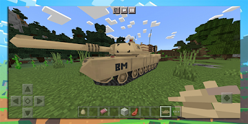 War Tank Minecraft Mod imagem de tela 4