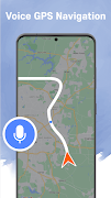 GPS Map Voice Navigation poster