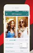 MP3 Compressor : Resizer capture d'écran 1
