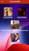 Proverbs about love syot layar 2