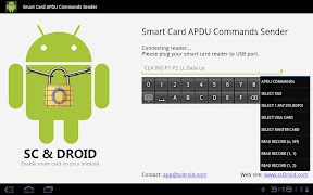 Smart Card APDU Command Sender screenshot 1