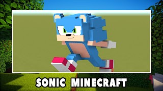 Sonic Mod for Minecraft PE captura de pantalla 2
