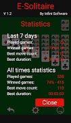 برنامه‌نما E-Solitaire عکس از صفحه