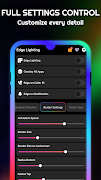 برنامه‌نما EDGE Lighting: LED BorderLight عکس از صفحه