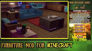 Furniture Mod For Minecraft imagem de tela 1