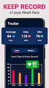 برنامه‌نما Heart Rate Monitor عکس از صفحه