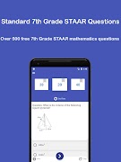 Grade 7 STAAR Math Test & Prac اسکرین شاٹ 6