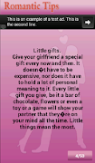 Romantic Tips screenshot 1