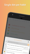 برنامه‌نما Taskaday - daily habit tracker عکس از صفحه