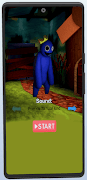 FNF Rainbow friends Blue Test 포스터
