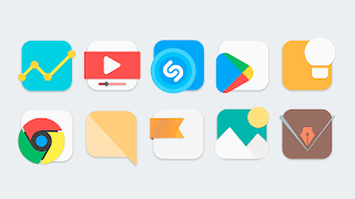 Flat Evo - Icon Pack スクリーンショット 1