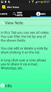 Mini Notes capture d'écran 3