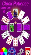 Clock Patience Solitaire تصوير الشاشة 1