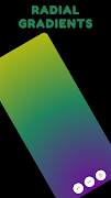 3 Schermata Gradient Maker 8K: Shader