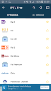 برنامه‌نما iPTV Mobile عکس از صفحه