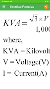 Electrical Formulas screenshot 4