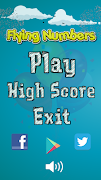 Flying Numbers Cartaz
