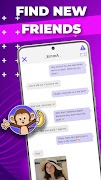 Monkey Chat - Live VideoChat تصوير الشاشة 3
