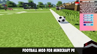 Football Mod for Minecraft PE syot layar 2