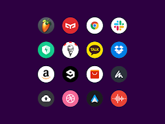 Roundy Icon pack - round pixel 截图 4