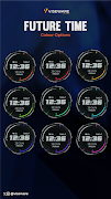 Future Time Digital Watch Face Ekran Görüntüsü 4