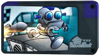 Boxelbot Platform Game تصوير الشاشة 1