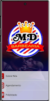 MD Barbearia الملصق