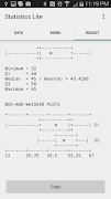برنامه‌نما Statistics Study Lite, statext عکس از صفحه