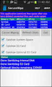 Secure Wipe 스크린샷 2