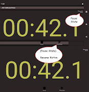 3 Schermata J42 Full Screen Timer