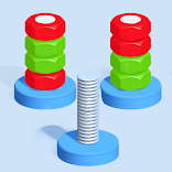 Color Sort: Nuts & Bolts