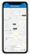 Flutter UI Kit - GPS Tracking captura de pantalla 3