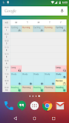 Timetable (Widget) imagem de tela 1