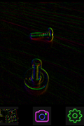 Neon Camera imagem de tela 3