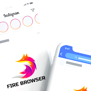 Fire Browser -Private & Secure 截图 1
