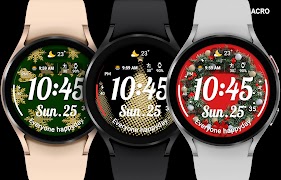ACRO Happy Christmas Watchface 截圖 7