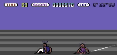 C64 Out Run ภาพหน้าจอ 2