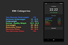 BMI calculator with age screenshot 3