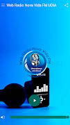 Web Rádio Nova Vida FM Udia اسکرین شاٹ 1
