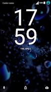 برنامه‌نما Black Theme XZ2 (live wallpape عکس از صفحه