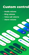 Volume Control, Custom Control syot layar 1