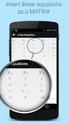 Linear Equation Solver скриншот 1