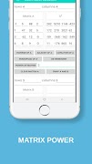 Matrix Quick Calculator ảnh chụp màn hình 2