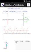 برنامه‌نما Alternating Current With RLC عکس از صفحه