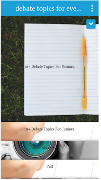 debate topics for everyone... poster